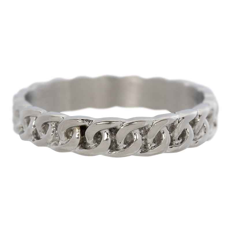 Chain ring iXXXi Jewelry zilver - Maat 19 Let op vulring! - Idhuna Jewels