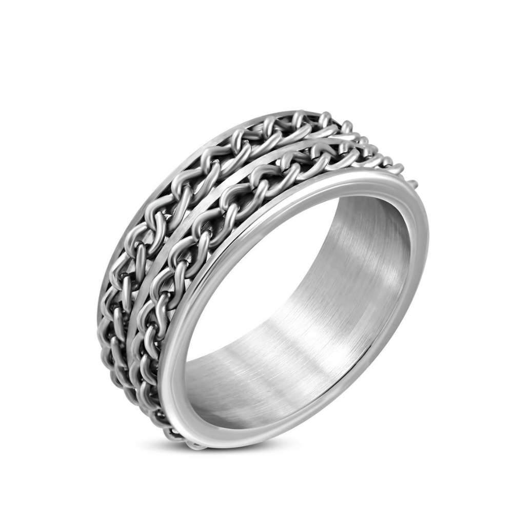 Ring met Schakelketting