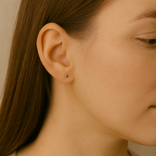 Zweerknopjes Chirurgisch Staal 2 mm Zilverkleurig