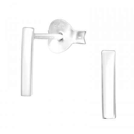 Bar Oorbellen Staafjes Balkje 925 Zilver - Idhuna Jewels