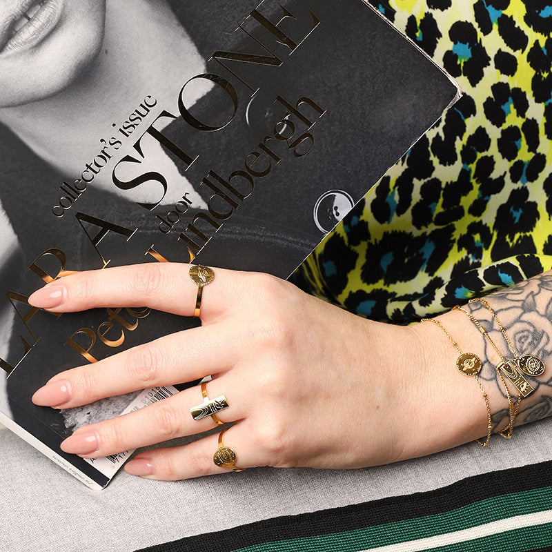 Stalen Ringen - Stijlvolle, Duurzame Ringen voor Elk Moment – Idhuna Jewels