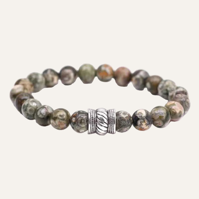 Fortuna Beads armband Bali Basic Rhyolite Jasper - Idhuna Jewels