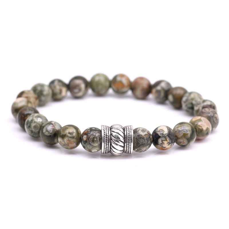 Fortuna Beads armband Bali Basic Rhyolite Jasper - Idhuna Jewels