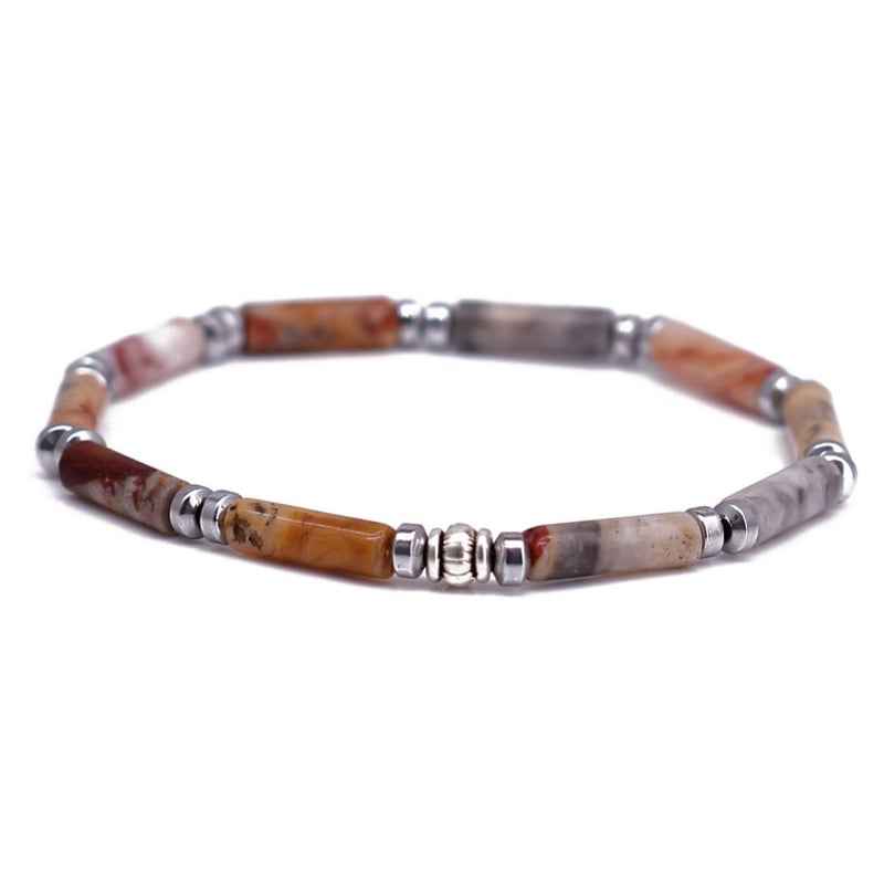 Fortuna Beads dames armband Italia Crazy Agaat - Idhuna Jewels