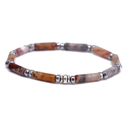 Fortuna Beads dames armband Italia Crazy Agaat - Idhuna Jewels