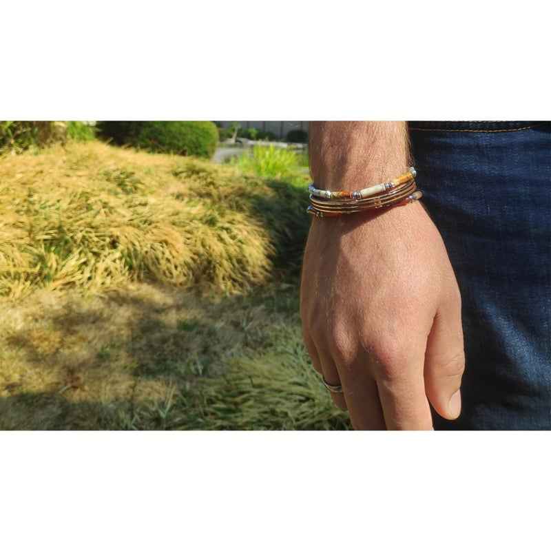 Fortuna Beads dames armband Italia Crazy Agaat - Idhuna Jewels