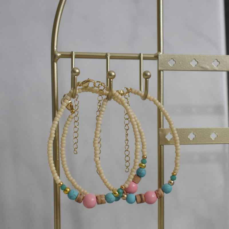 Gele Miyuki kralen armband Dames fashion Trends Idhuna - Idhuna Jewels