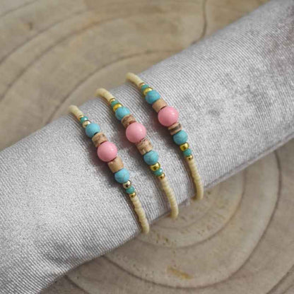 Gele Miyuki kralen armband Dames fashion Trends Idhuna - Idhuna Jewels