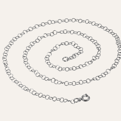 Halsketting edelstaal Dames juweliers kwaliteit - 45 cm