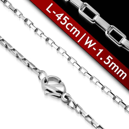 Ketting Dames Staal - 45 cm - Idhuna Jewels