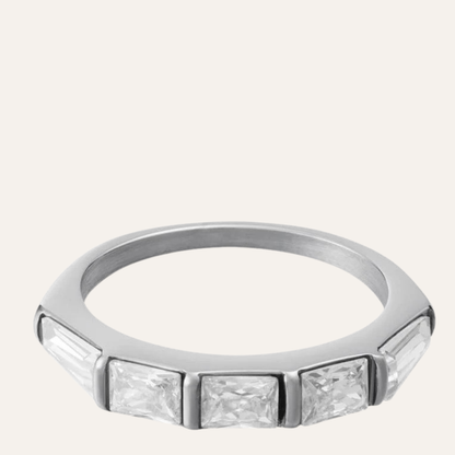 Ring Staal Zirkonia Belle