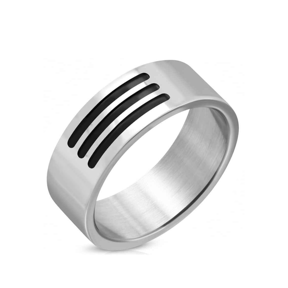 Ring heren Rvs zilverkleur