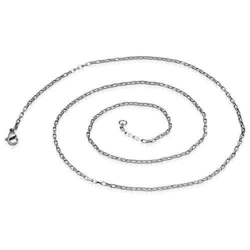 Stainless Steel collier dames 44 cm - Idhuna Jewels