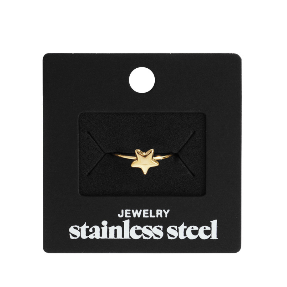 Ring Stainless Steel Little Star