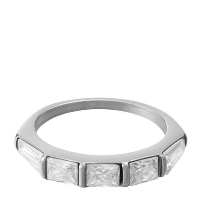 Ring Staal Zirkonia Belle