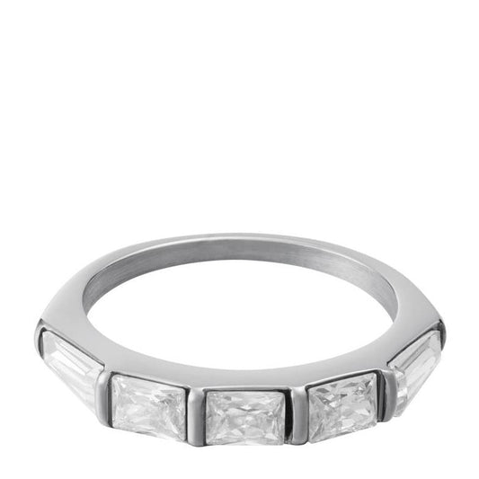 Ring Staal Zirkonia Belle